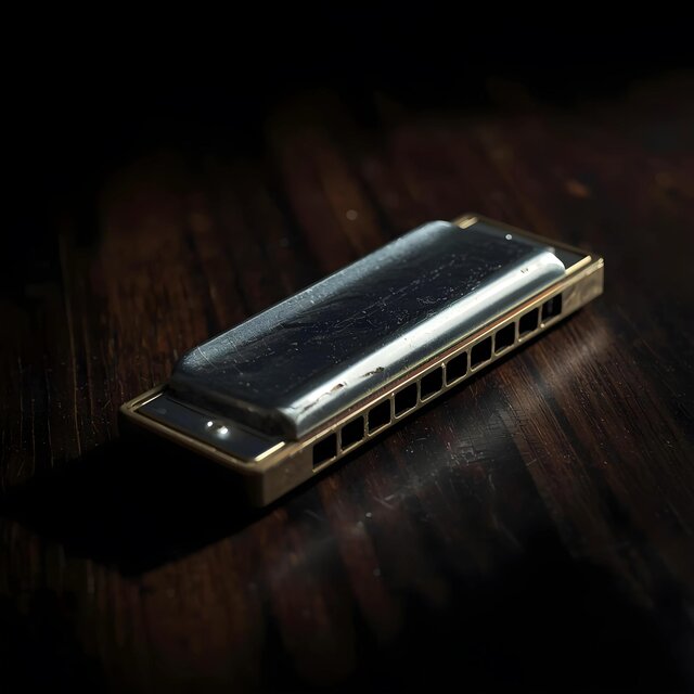 Blues Harmonica, Dusty River Blues, Vol. 58