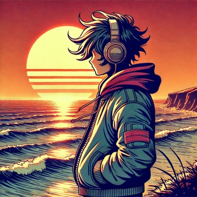 Ocean Breeze Sunset