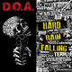 Cover art for album Hard Rain Falling by D.O.A.