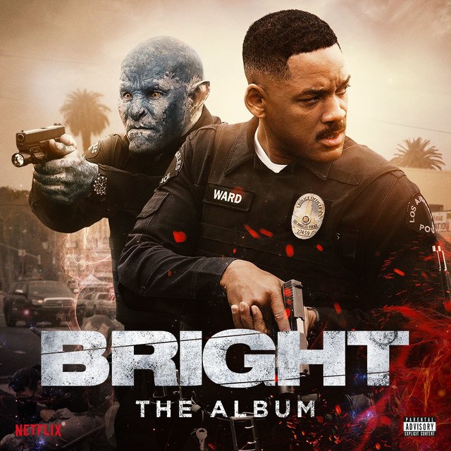 Cover art for album Bright: The Album by Various Artists