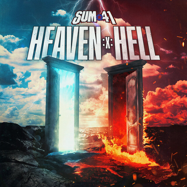 Cover art for album Heaven :x: Hell by Sum 41