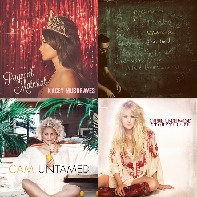 Cover art for album The Year In Country Music 2015 by TIDAL
