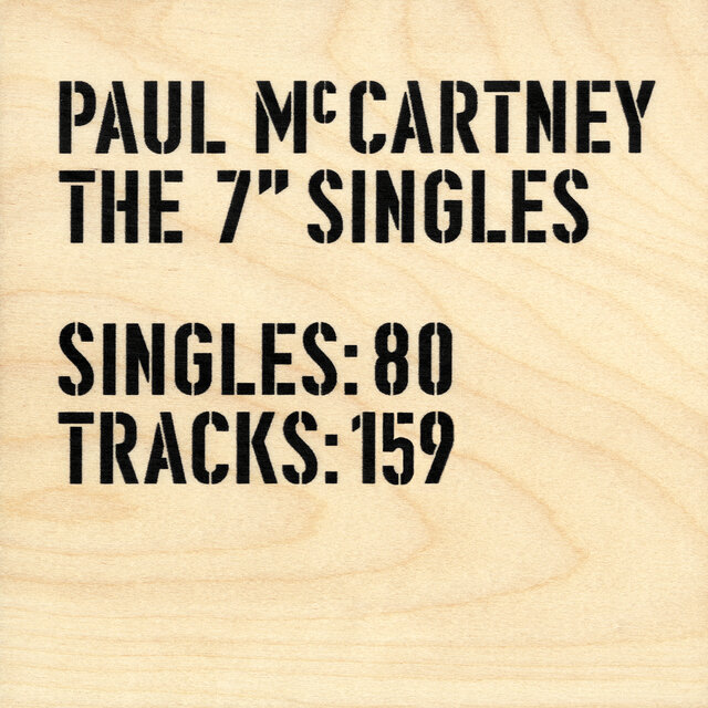 Cover art for album The 7” Singles by Paul McCartney