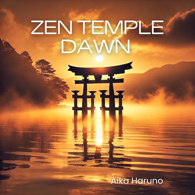 Zen Temple at Dawn (A Meditative Passage into the Mystical Morning)