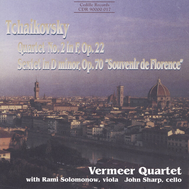 Tchaikovsky: String Quartet No. 2 in F Major / Souvenir De Florence