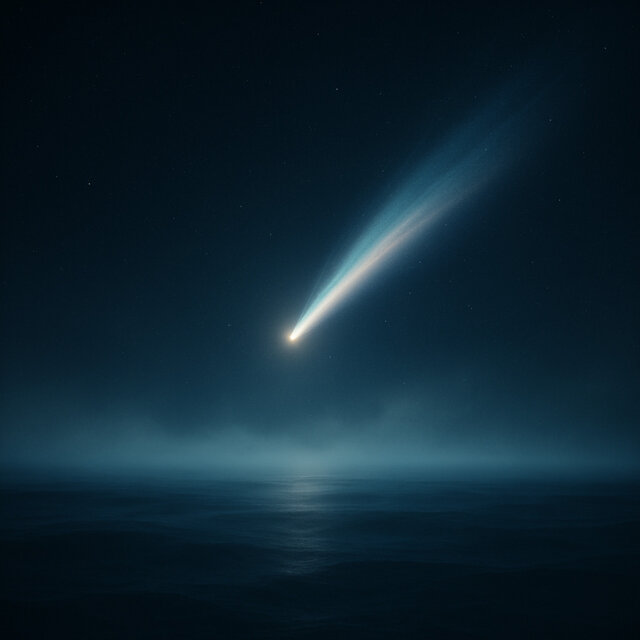 the blue