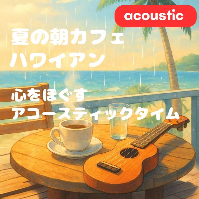 夏の朝カフェ ハワイアンサンシャワー｜心をほぐすアコースティックタイム