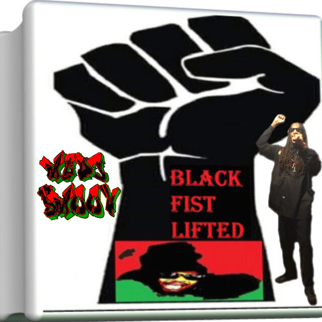 Black Fist Lifted