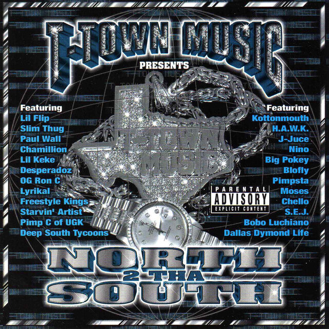 Cover art for album North 2 Tha South by T-Town Music