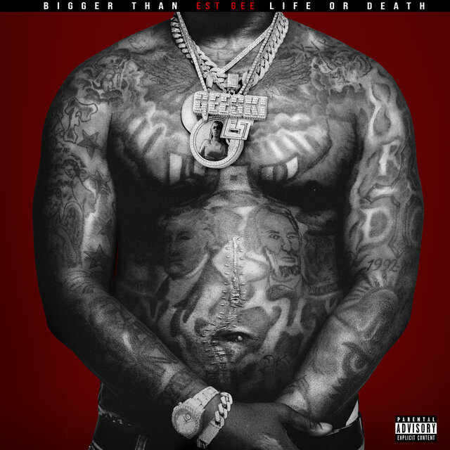 Cover art for album Bigger Than Life Or Death by EST Gee