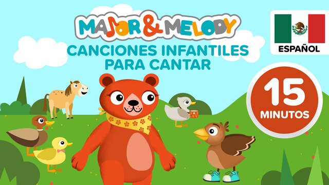 Canciones infantiles para cantar (video cómico de 15 minutos)