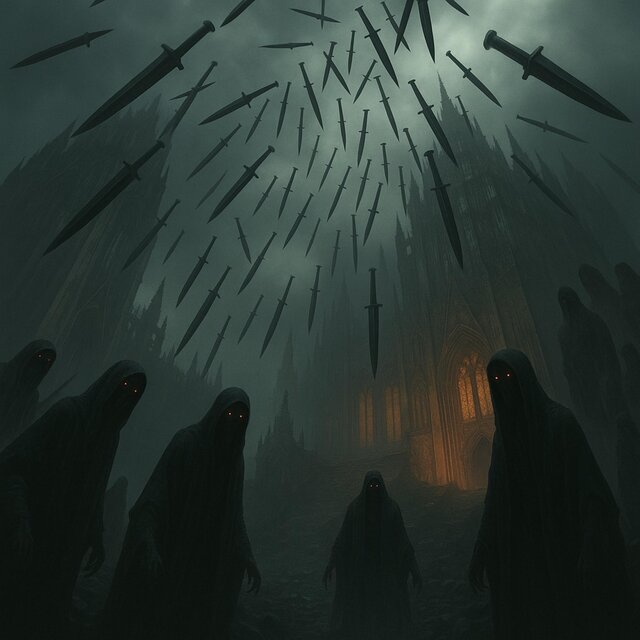 IT'S RAINING KNIVES