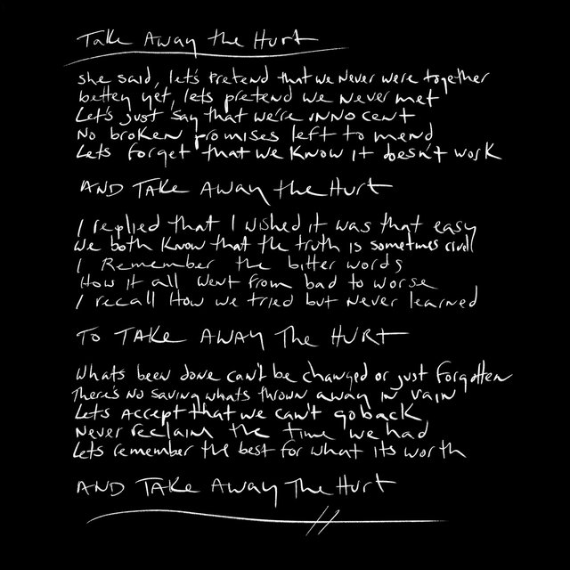 Take Away the Hurt