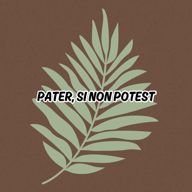 Pater, si non potest (Palm Sunday)