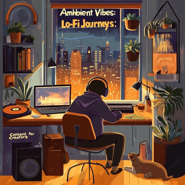 Ambient Vibes: Lo-Fi Journeys for Content Creators