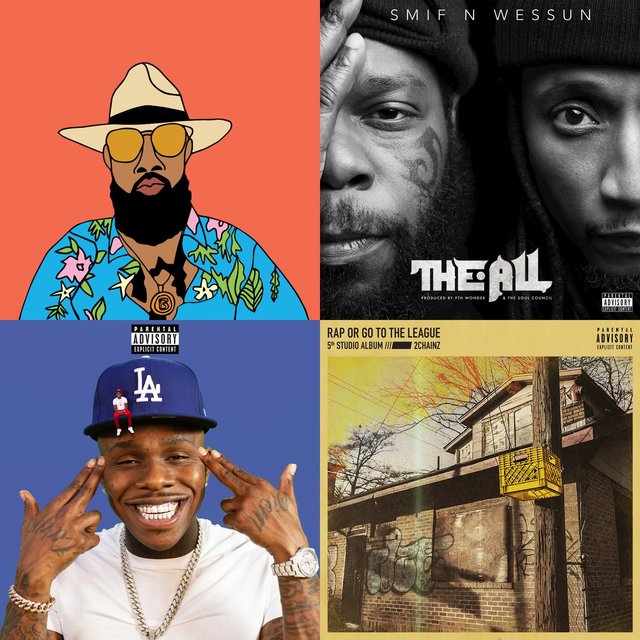 Cover art for album Best New Years Eve Rap Playlist 2019 by User