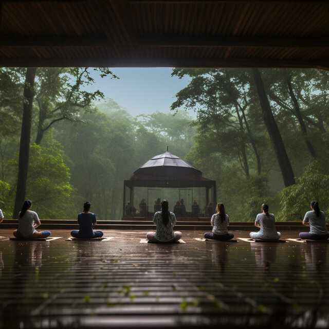Meditación De Lluvia: Sonidos Relajantes De La Naturaleza