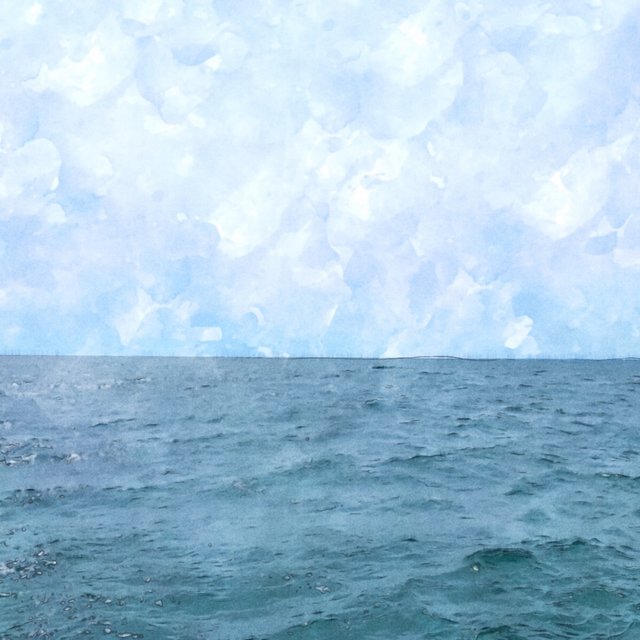 At Sea