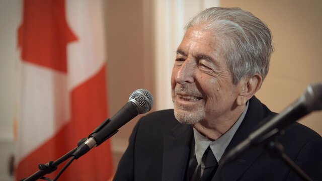 Leonard Cohen on his writing process (Official You Want It Darker press conference)