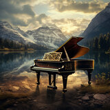 First Glimmer on Piano