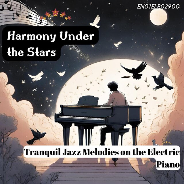 Harmony Under the Stars: Tranquil Jazz Melodies on the Electric Piano