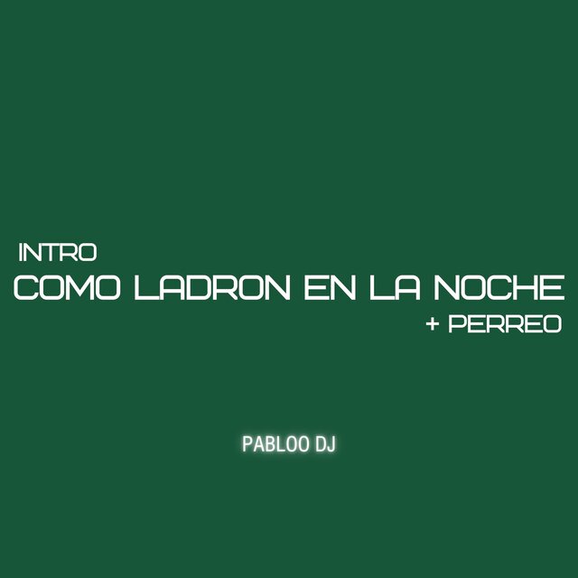 INTRO COMO LADRON EN LA NOCHE + PERREO