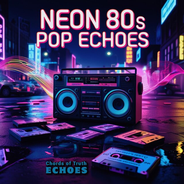 Neon 80s Pop Echoes