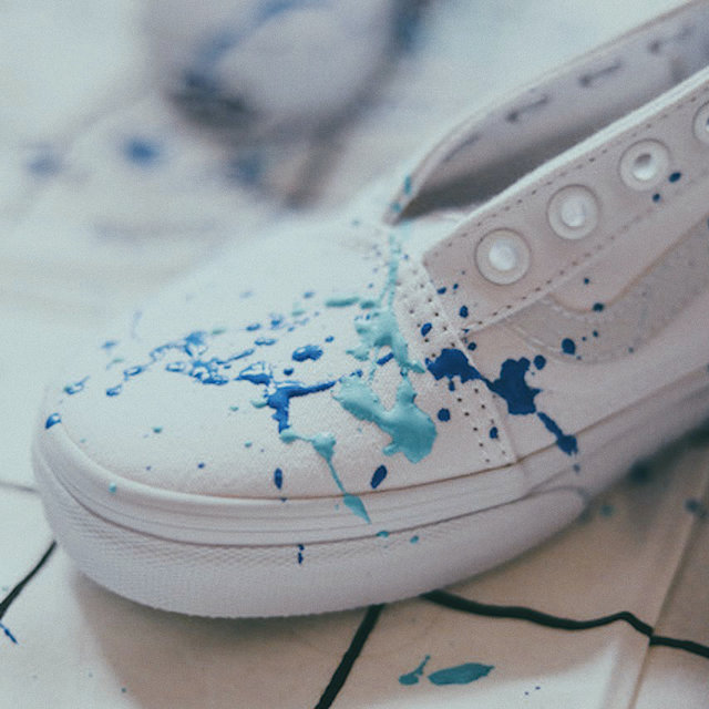 Paint On My Old Skools