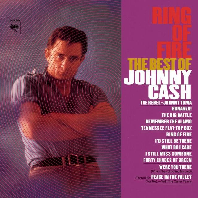 Cover art for album Ring Of Fire: The Best Of Johnny Cash by Johnny Cash