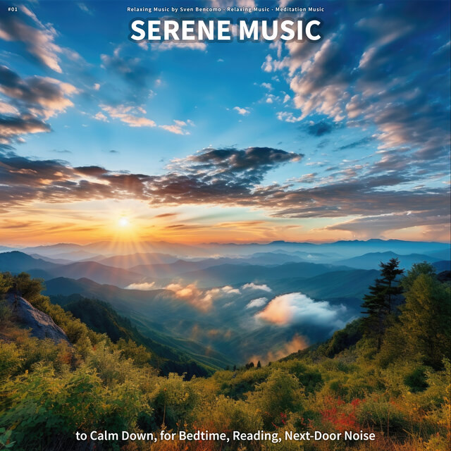 #01 Serene Music to Calm Down, for Bedtime, Reading, Next-Door Noise