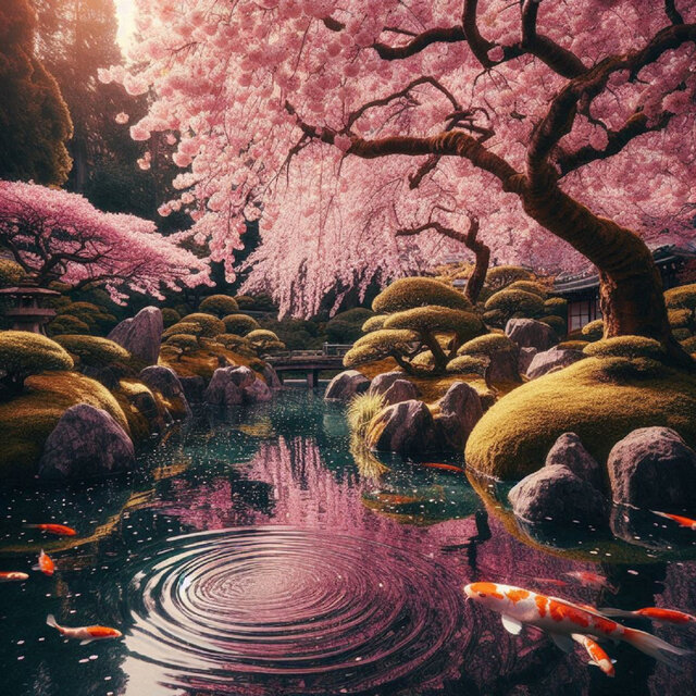 Ripples of the Blossoms