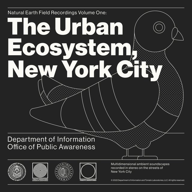 Natural Earth Field Recordings Volume One: The Urban Ecosystem, New York City