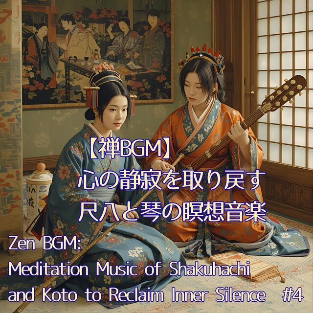 【禅BGM】心の静寂を取り戻す、尺八と琴の瞑想音楽／Zen BGM Meditation Music of Shakuhachi and Koto to Reclaim Inner Silence #4