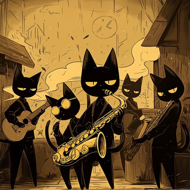 Smoky Black Cats & Cool Bass Night