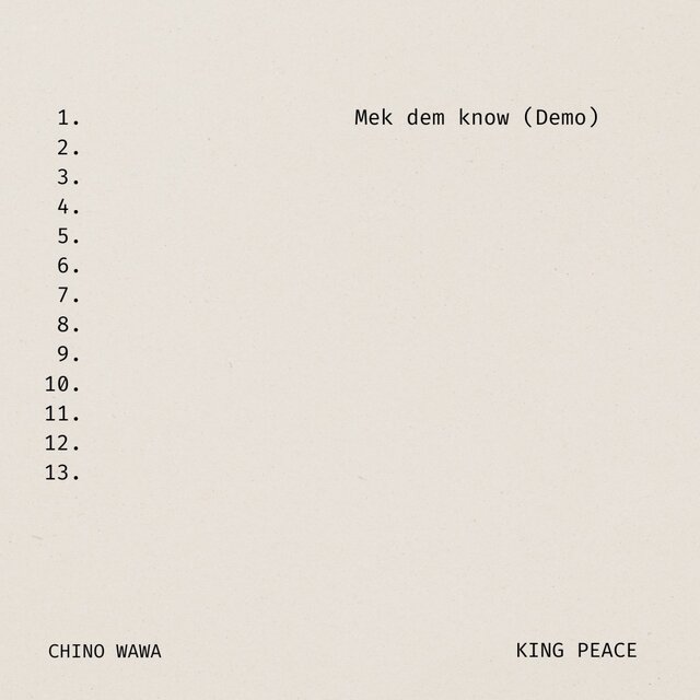 mek dem know (Demo)
