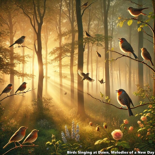 Birds Singing at Dawn, Melodies of a New Day
