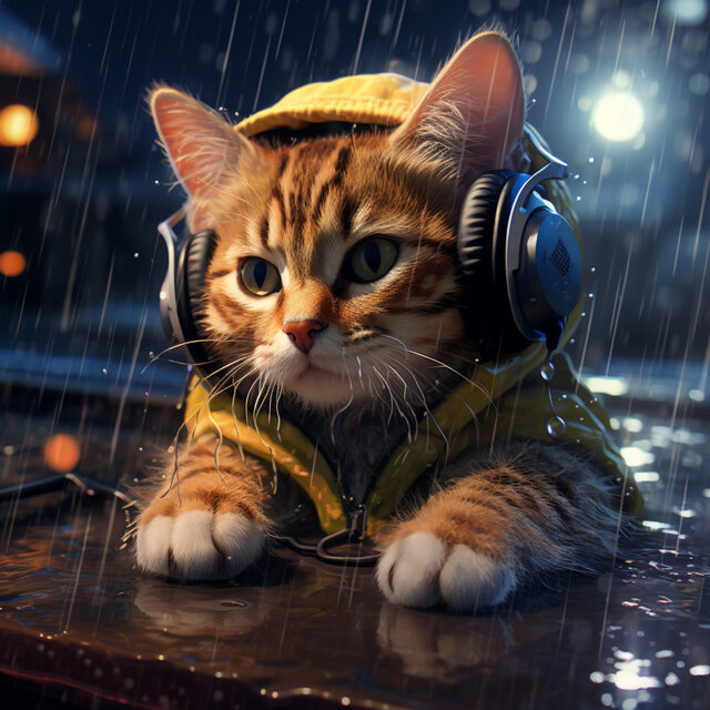 Rain Harmonies: Cats Serenity