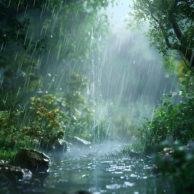 Rain Music for Deep Sleep Serenity