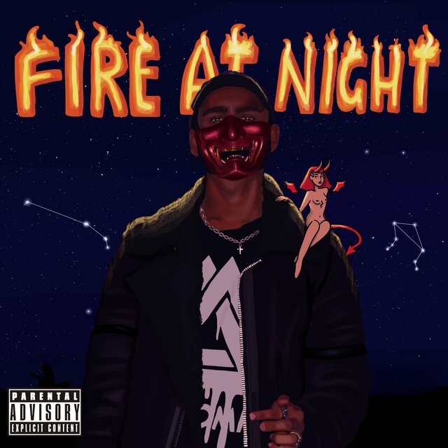 FIRE AT NIGHT