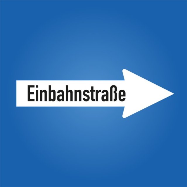Einbahnstrasse