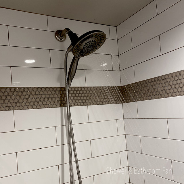 Shower and Bathroom Fan - Loopable with No Fade