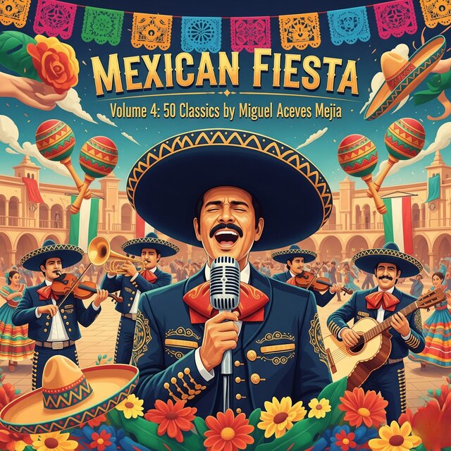 Mexican Fiesta - Volume 4: 50 Classics by Miguel Aceves Mejia