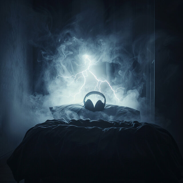 Nighttime Thunder: Sleep Music Voyage