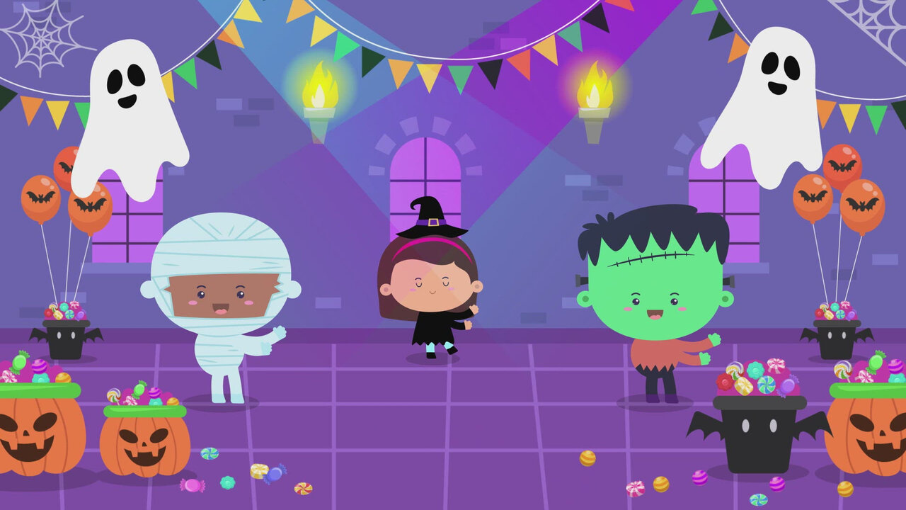 Halloween Hide & Seek Freeze Dance