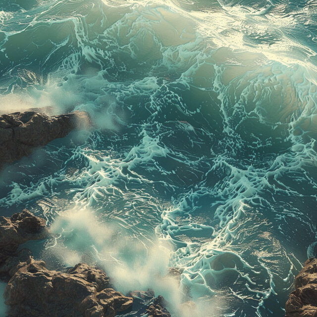 Tranquil Ocean Chill: Gentle Tides for Relaxation