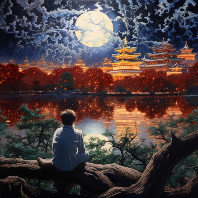 静境画卷语