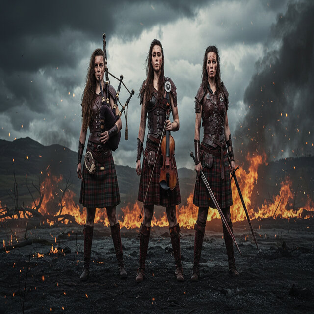 Three Queens of the Scorched Glen