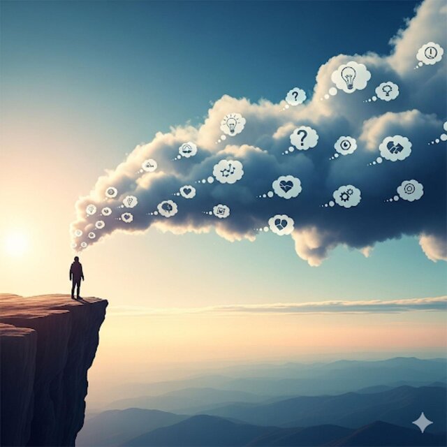 Thoughts Like Clouds They Flow