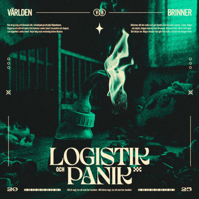 Cover art for album  by Världen Brinner
