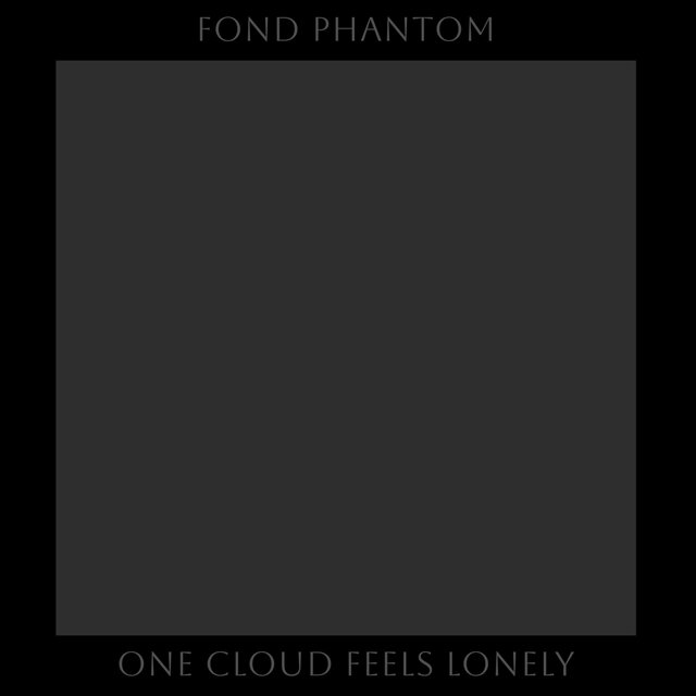 One Cloud Feels Lonely